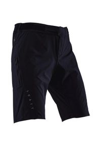 Spodenki rowerowe (+spodenki kolarskie z pampersem w zestawie) LEATT Shorts. Kolor: czarny. Sport: kolarstwo