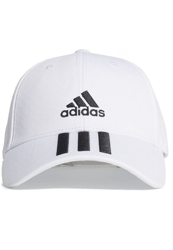 Adidas - adidas Baseball 3-Stripes Twill Cap > FQ5411. Materiał: bawełna. Wzór: aplikacja. Styl: klasyczny