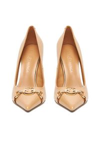 Eva Minge Szpilki EO-NOVA-1677-13-3 Beżowy. Kolor: beżowy. Materiał: skóra, syntetyk. Obcas: na szpilce #8