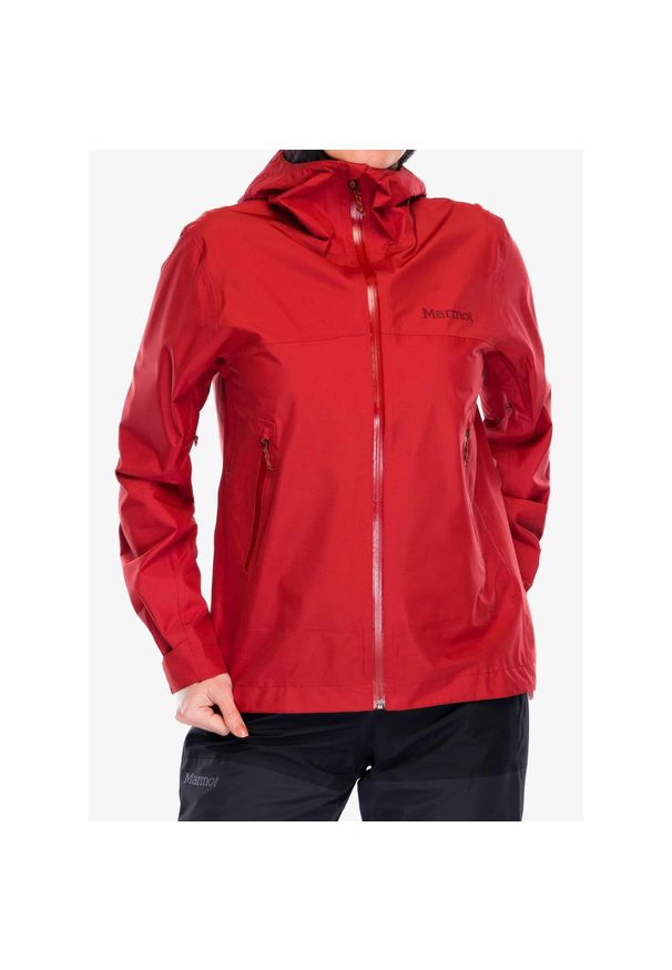 Kurtka przeciwdeszczowa damska Marmot Minimalist Pertex Jacket. Kolor: czerwony