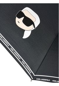 Karl Lagerfeld - KARL LAGERFELD Parasolka A1W50042 Czarny. Kolor: czarny. Materiał: materiał #4