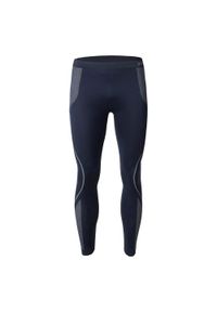 Hi-tec - Spodnie Męskie Buraz Base Layer Bottoms. Kolor: niebieski. Sezon: lato. Sport: turystyka piesza