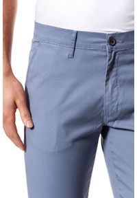 Wrangler - WRANGLER SPODNIE MĘSKIE CHINO FLINSTONE BLUE W16LHE13F. Materiał: materiał #10