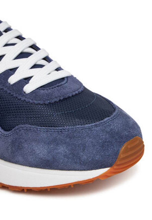 Polo Ralph Lauren Sneakersy 809971267001 Granatowy. Kolor: niebieski. Materiał: materiał