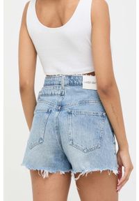 Miss Sixty spódnica jeansowa kolor niebieski mini prosta. Kolor: niebieski. Materiał: jeans #3