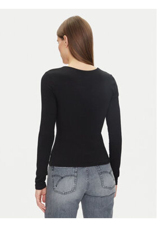 GAP - Gap Bluzka 637795-00 Czarny Regular Fit. Kolor: czarny. Materiał: bawełna