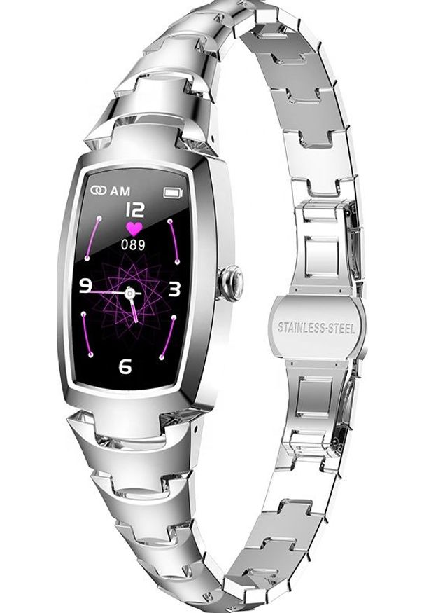 Smartwatch KingWear H8 Pro Srebrny. Rodzaj zegarka: smartwatch. Kolor: srebrny