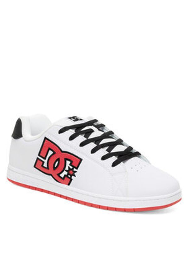DC Sneakersy GAVELER DC01704270 Biały. Kolor: biały. Materiał: skóra