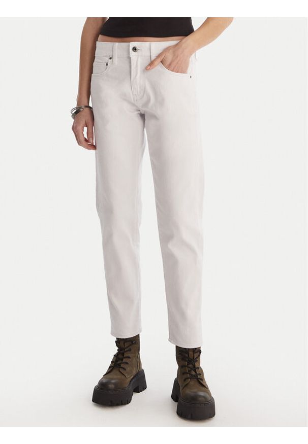 G-Star RAW - G-Star Raw Jeansy Kate D15264-C301 Biały Boyfriend Fit. Kolor: biały