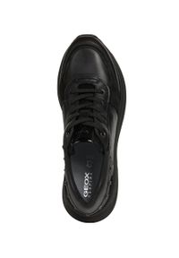 Geox - Buty. Nosek buta: okrągły. Zapięcie: sznurówki. Kolor: czarny. Materiał: skóra, guma. Obcas: na platformie #2