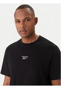 Reebok Komplet t-shirt i spodenki Baz RK25609CCM Czarny Regular Fit. Kolor: czarny. Materiał: bawełna #7