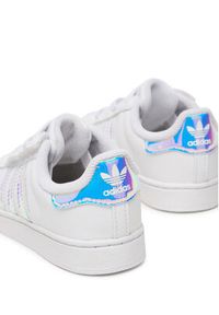 Adidas - adidas Sneakersy Superstar II Cf El I JQ1791 Biały. Kolor: biały. Materiał: skóra. Model: Adidas Superstar #2