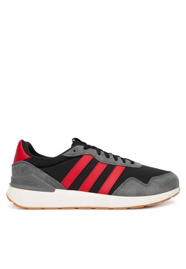Adidas - adidas Sneakersy Run 60S 4.0 JR7486 Czarny. Kolor: czarny. Materiał: zamsz, skóra. Sport: bieganie