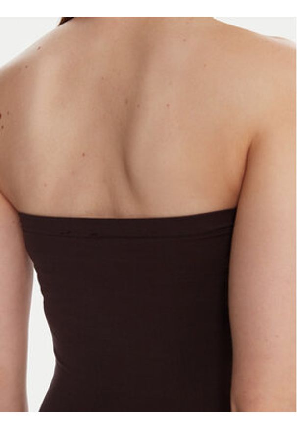 Wolford Sukienka wieczorowa 50795 Brązowy Slim Fit. Kolor: brązowy. Materiał: syntetyk. Styl: wizytowy