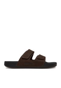 Quiksilver Klapki CEO-RAPID-01 MI08 Brązowy. Kolor: brązowy. Materiał: nubuk, skóra #1