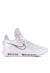 Buty koszykarskie męskie Nike Lebron. Zapięcie: sznurówki. Kolor: biały. Materiał: syntetyk, materiał. Szerokość cholewki: normalna. Sport: koszykówka