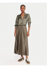 Marella Koszula Bunny 2523116015 Zielony Regular Fit. Kolor: zielony. Materiał: acetat #2