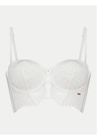 Hunkemöller Biustonosz z fiszbiną Jamie 204547 Biały. Kolor: biały. Materiał: syntetyk #5