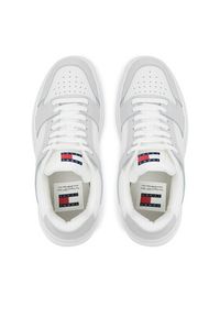 Tommy Jeans Sneakersy Brooklyn EN0EN02615 Beżowy. Kolor: beżowy. Materiał: skóra