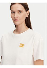 Marc O'Polo Denim T-Shirt 500 0005 916 Biały Relaxed Fit. Typ kołnierza: polo. Kolor: biały. Materiał: bawełna #3