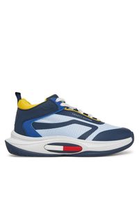 TOMMY HILFIGER - Sneakersy Tommy Hilfiger. Kolor: niebieski