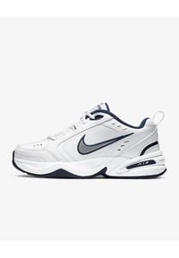 Sneakersy męskie Nike Air Monarch IV. Okazja: na co dzień. Kolor: biały. Materiał: skóra, syntetyk. Szerokość cholewki: normalna. Sport: fitness #5