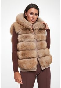 Suprema - Kamizelka damska futrzana z lisa dwustronna SUPREMA. Materiał: futro #1