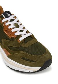 Polo Ralph Lauren Sneakersy Mdrn Trn 200 Sk 809P07911003 Zielony. Kolor: zielony. Materiał: skóra, zamsz #5