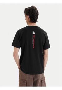 The North Face T-Shirt Vertical NF0A8GV1 Czarny Regular Fit. Kolor: czarny. Materiał: syntetyk, bawełna #1