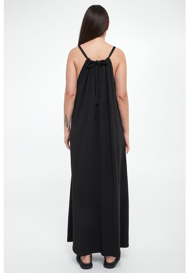 Marella - Sukienka maxi Orel MARELLA MONOCHROME. Długość: maxi