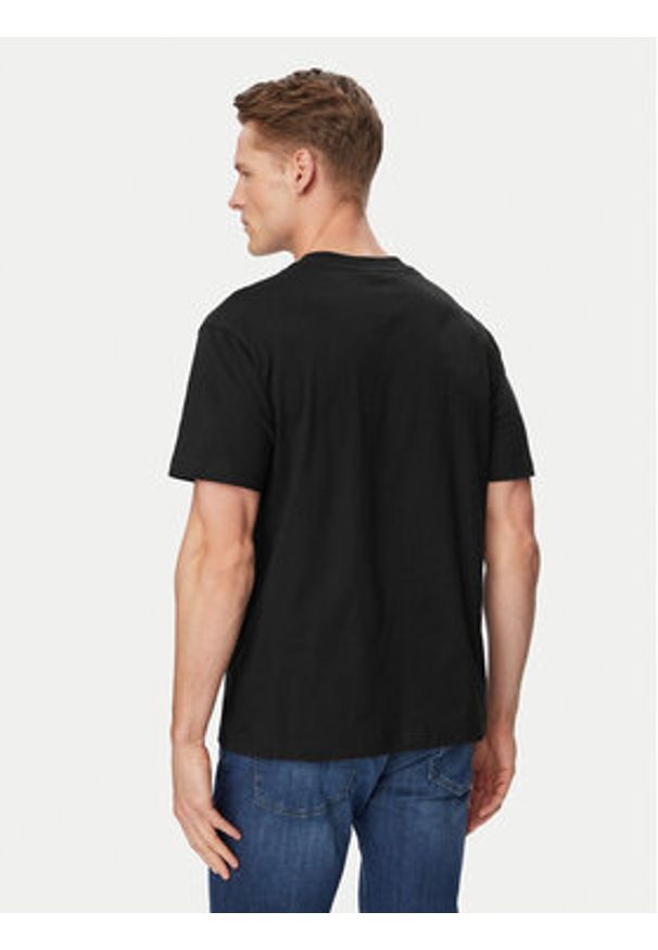 Karl Lagerfeld Jeans T-Shirt B2M17067 Czarny Regular Fit. Kolor: czarny. Materiał: bawełna