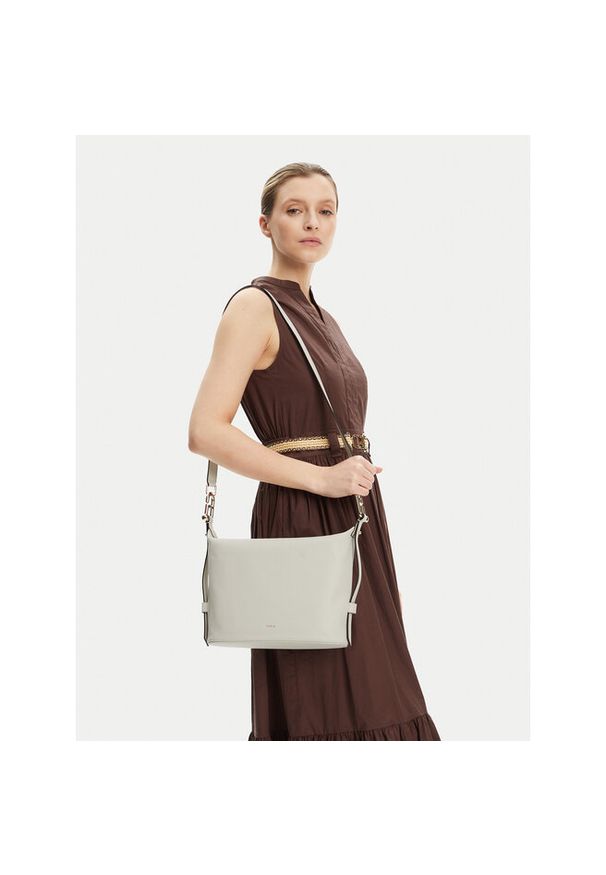 Torebka Furla. Kolor: kremowy