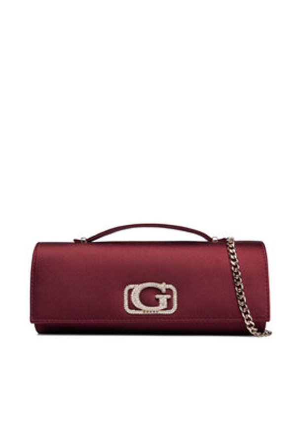 Guess Torebka Zalina Mini HWSE93 50720 Bordowy. Kolor: czerwony