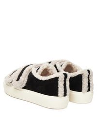 Inuikii Sneakersy Shearling Low Velcro 1001.001.0231 Czarny. Kolor: czarny. Materiał: zamsz, skóra #6