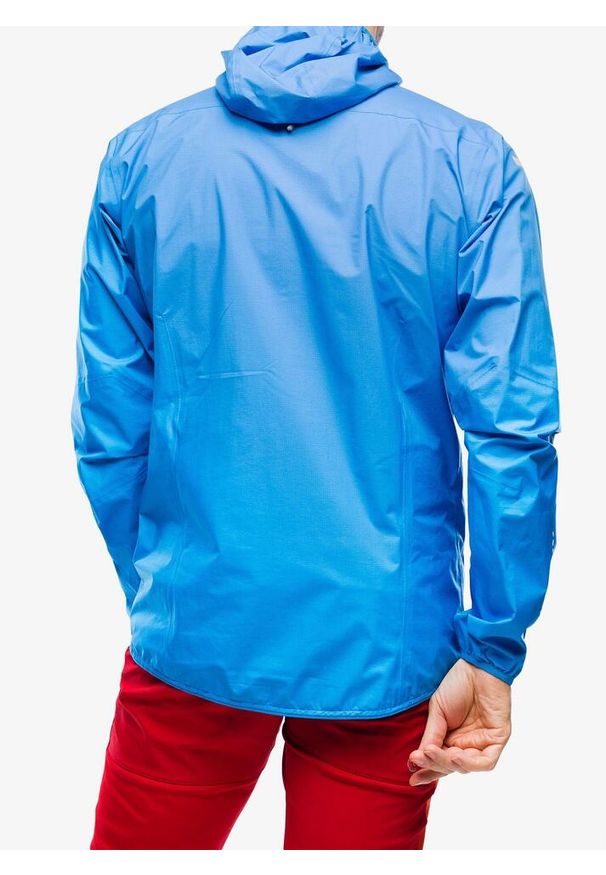 Haglöfs - Kurtka przeciwdeszczowa męska Haglofs L.I.M Proof Jacket. Kolor: niebieski. Sport: turystyka piesza