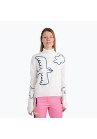 Sweter damski Rossignol Jcc Roll Neck. Kolor: biały. Sport: turystyka piesza