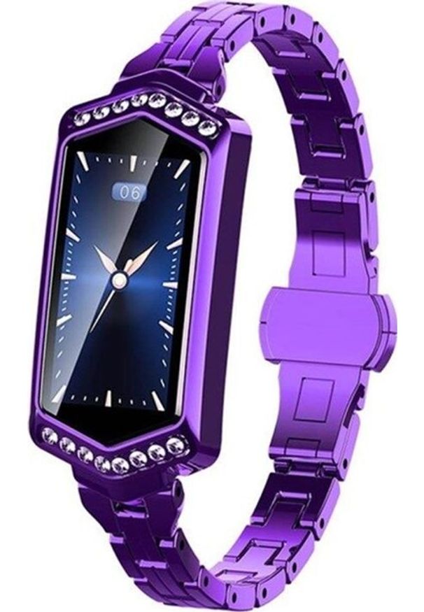 Smartwatch Roneberg RB78 Fioletowy. Rodzaj zegarka: smartwatch. Kolor: fioletowy