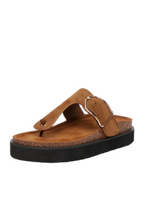 DeeZee Japonki CEO-LB-P2180 Brązowy. Kolor: brązowy. Materiał: materiał