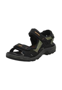 ecco - Buty do chodzenia męskie Ecco Offroad Marine. Zapięcie: rzepy. Kolor: czarny. Materiał: materiał, syntetyk. Sport: turystyka piesza