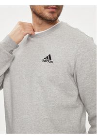 Adidas - adidas Bluza Essentials H12221 Szary Regular Fit. Kolor: szary. Materiał: bawełna #5