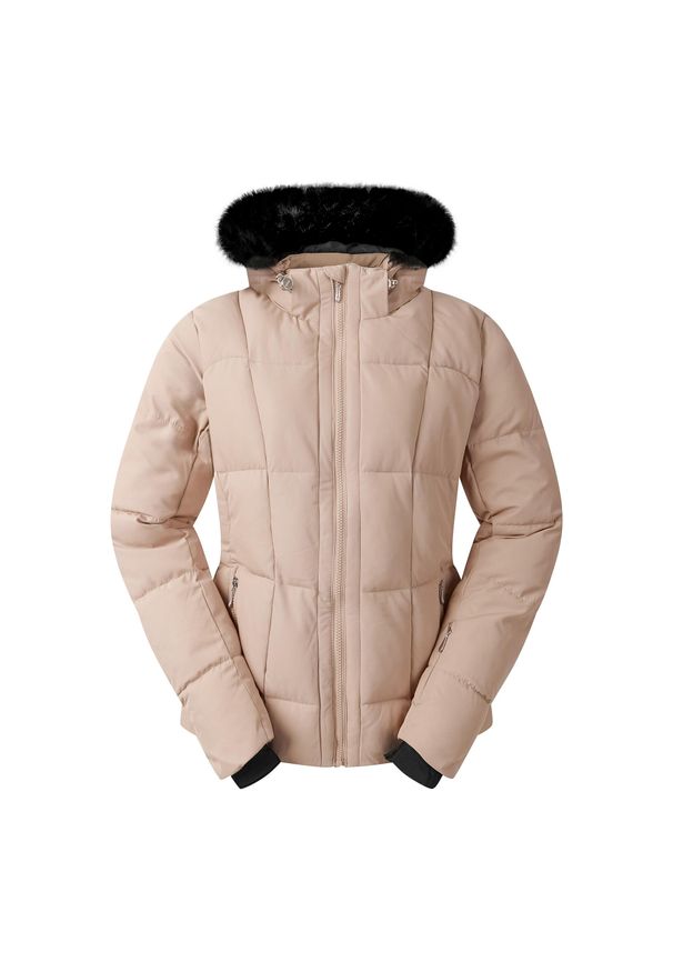 DARE 2B - Kurtka Narciarska Damska Glamourize VI. Kolor: beżowy. Sezon: zima. Sport: narciarstwo