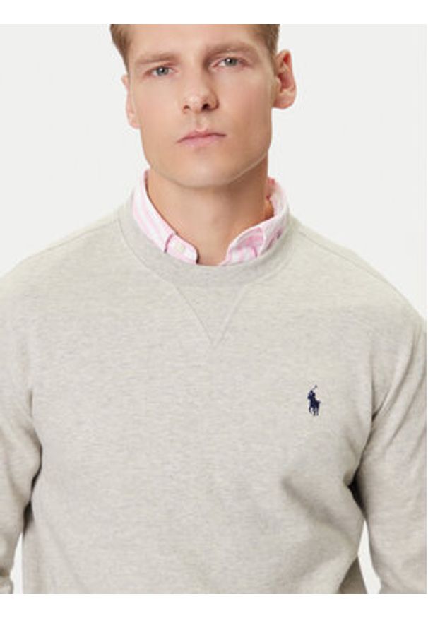 Polo Ralph Lauren Bluza 710P01523003 Szary Regular Fit. Typ kołnierza: polo. Kolor: szary. Materiał: bawełna