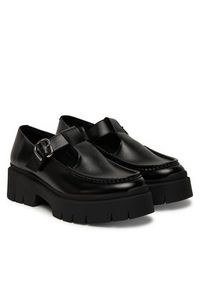 Hugo - HUGO Loafersy Kris 50551873 Czarny. Kolor: czarny. Materiał: skóra #5