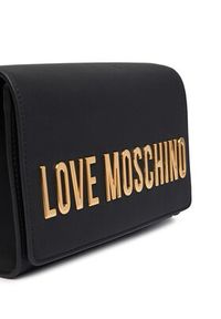Love Moschino - LOVE MOSCHINO Torebka JC4103PP0OKD0000 Czarny. Kolor: czarny. Materiał: skórzane #4