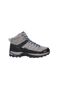 Buty sportowe męskie trekkingowe CMP Rigel wodoodporne. Kolor: szary. Styl: sportowy. Sport: turystyka piesza