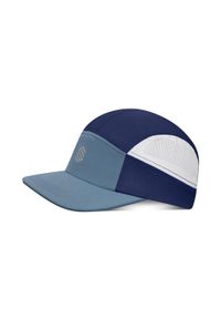 SIROKO - Pięciopanelowa sportowa czapka z daszkiem Fitness Siroko Sprint Cobalt Blue. Kolor: niebieski. Materiał: tkanina. Styl: sportowy
