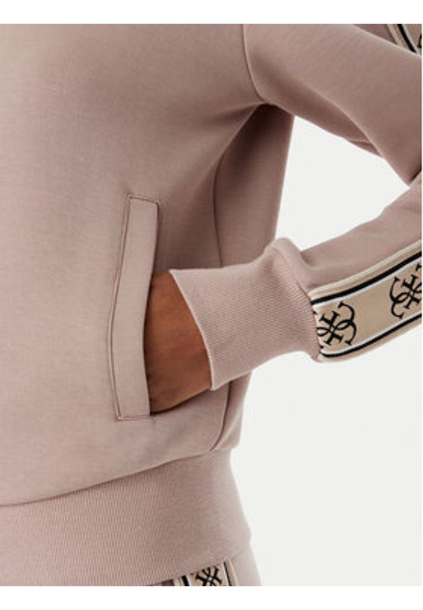 Guess Bluza Britney V2YQ16 KB3P2 Różowy Regular Fit. Kolor: różowy. Materiał: bawełna