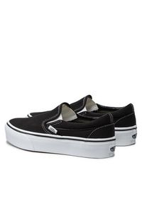 Vans Tenisówki Classic Slip-On P VN00018EBLK Czarny. Zapięcie: bez zapięcia. Kolor: czarny. Materiał: materiał #4