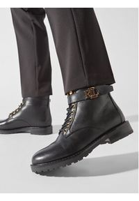 Lauren Ralph Lauren - LAUREN RALPH LAUREN Trzewiki Elridge 802838413001 Czarny. Kolor: czarny. Materiał: skóra #4