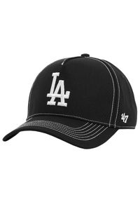 47 Brand - Czapka z daszkiem męska Los Angeles Dodgers MLB Cap. Kolor: czarny. Materiał: bawełna